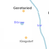 Der Bibisee zwischen Geretsried und Königsdorf