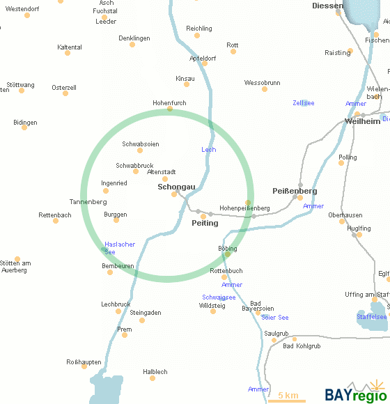 Schongau und Umgebung