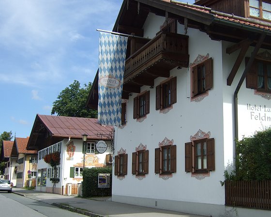 Oberammergau in der Region Garmisch-Partenkirchen