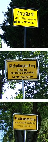 Straßlach, Großdingharting, Kleindingharting, ...
