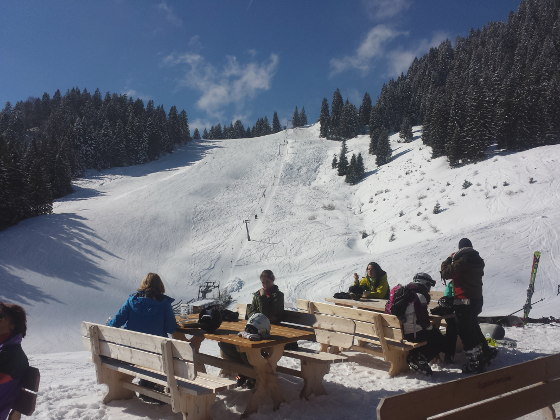 Skifahren am Brauneck