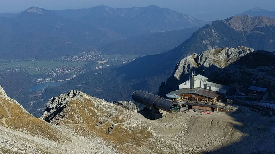 Bergstation der Karwendelbahn