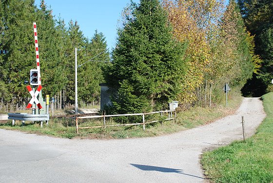 Bahnübergang in Kampberg