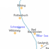 Der Schwaigsee bei Wildsteig, Rottenbuch und Bad Bayersoien