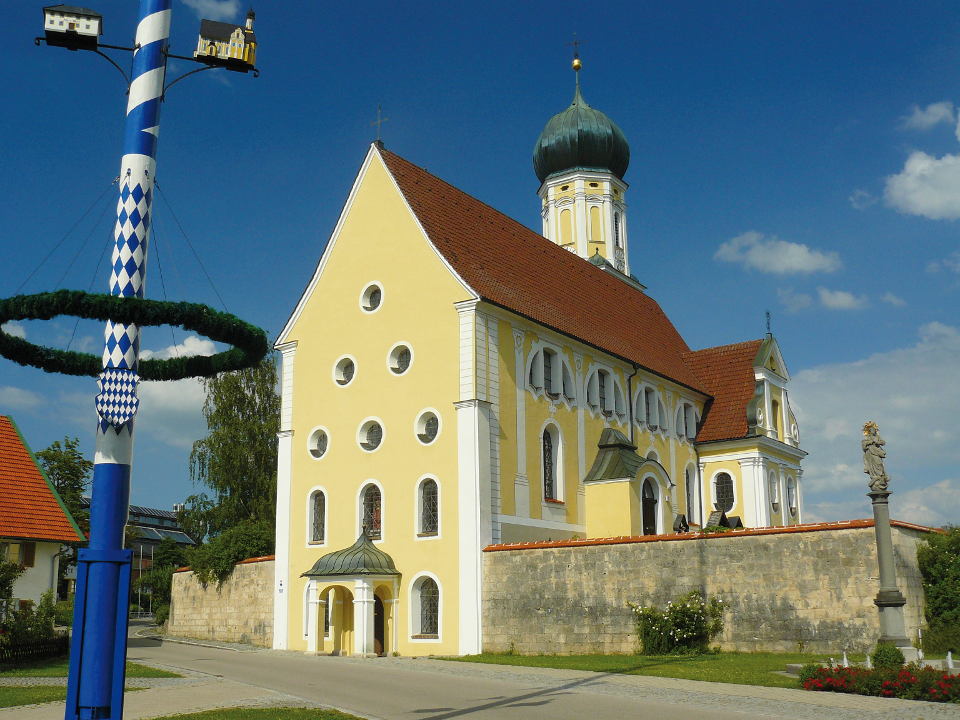 Ein Prachtstück des Barock die Eresinger Kirche St. Ulrich