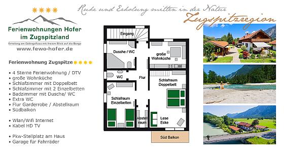 Ferienwohnung Zugspitze****