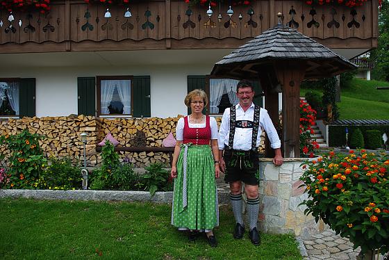 Ferienwohnungen Bergsonne und Spatzennest - Gastgeber-Gruß