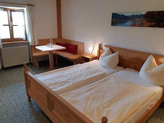 Grünes Doppelzimmer