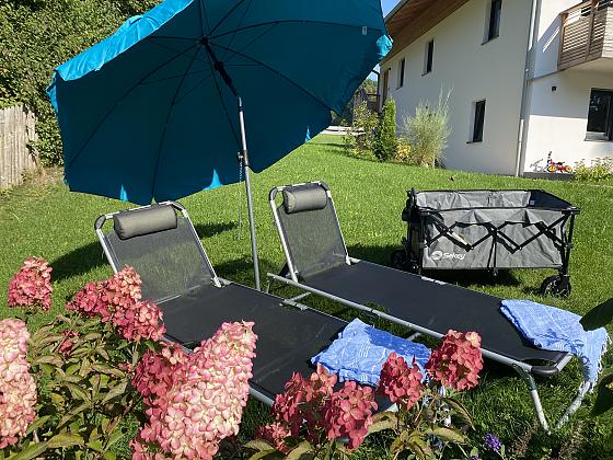 Ferienwohnung am Seeufer in Ambach - Wellness