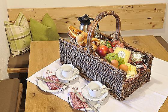 Ferienwohnungen Ignazhof - Frühstück