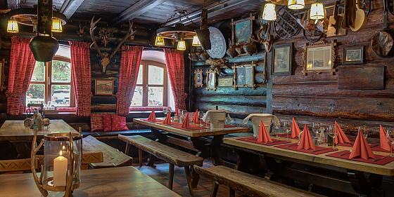 Alte Wurzhütte am Spitzingsee - Gastronomie