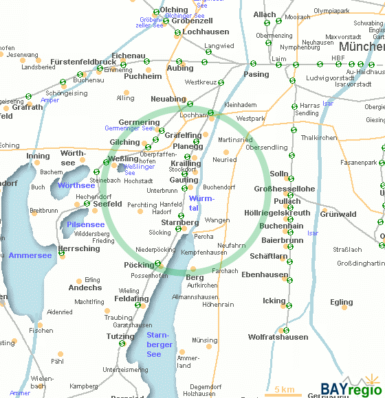 Stockdorf und Umgebung