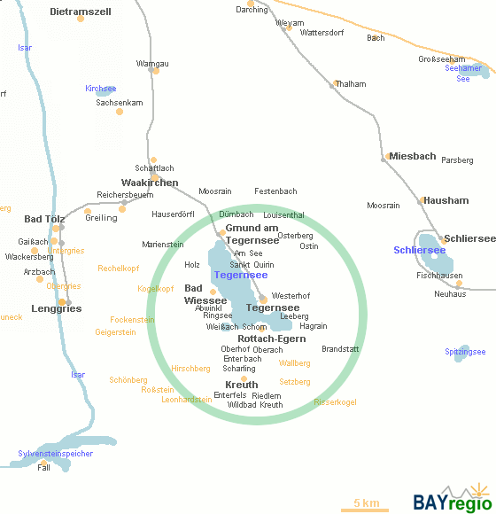 Tegernsee und Umgebung