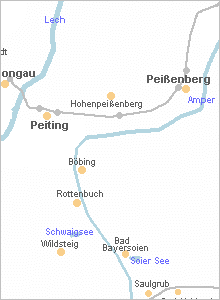 Karte vergrößern - Pischlach in Oberbayern