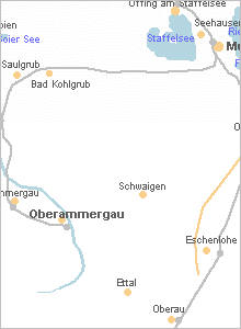 Karte vergrößern - Grafenaschau in Oberbayern