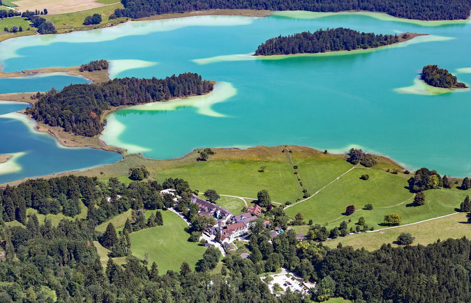 Blick über die Osterseen