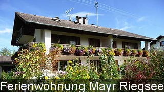 Ferienwohnung Mayr am Riegsee