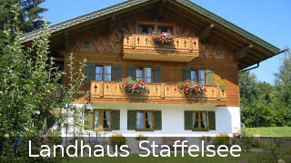 Ferienwohnungen im Landhaus Staffelsee in Seehausen am Staffelsee