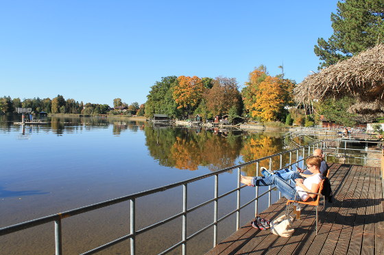 Eingang zum Strandbad